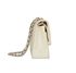 Chanel Medium Double Flap, &pound;5,800, Handbags, White, Leather, Side view